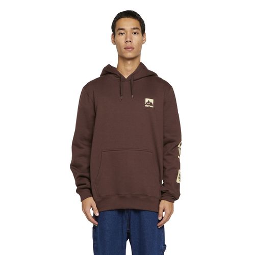 Moletom Element Fech Joint Hood 2 280 Marrom Escuro