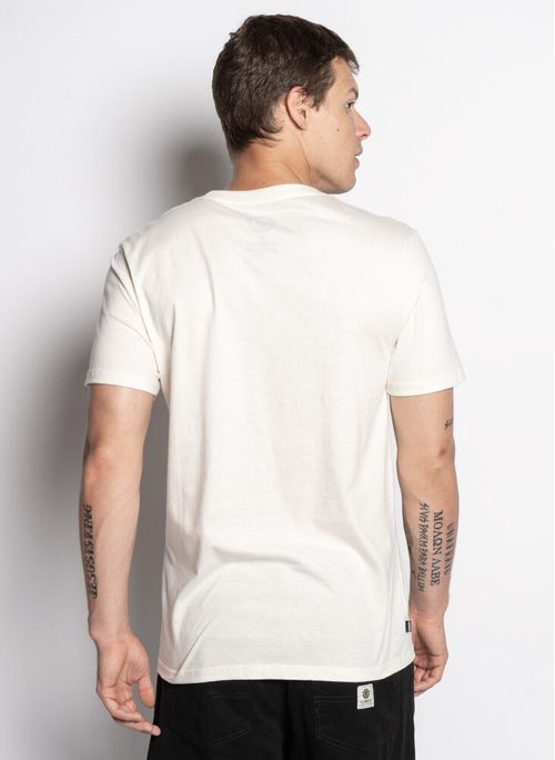Camiseta M/C Prevent Center Off White