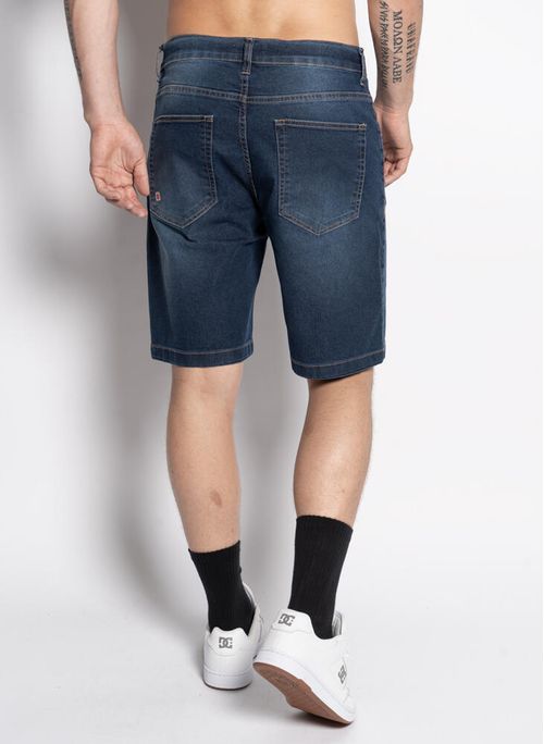 Bermuda Jeans Element Blue Denim Azul