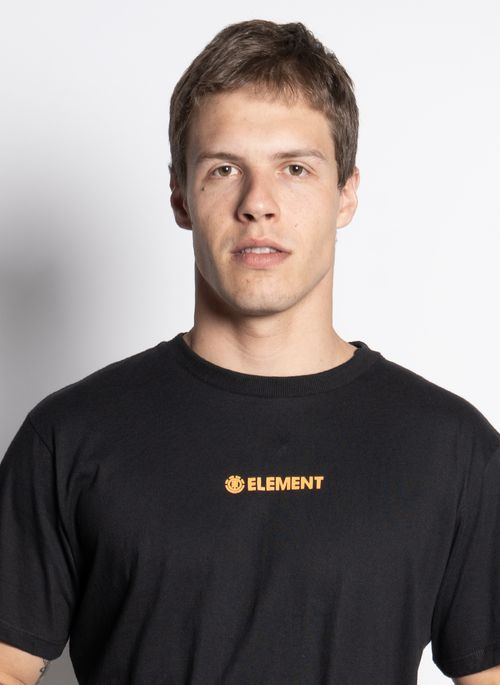 Camiseta Element M/C Blazin Chest Center Preto
