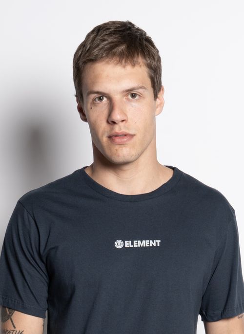 Camiseta Element M/C Blazin Chest Center Marinho