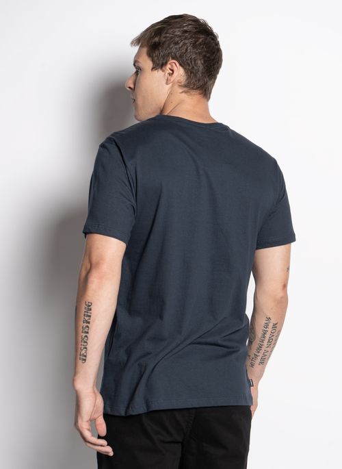 Camiseta Element M/C Blazin Chest Center Marinho