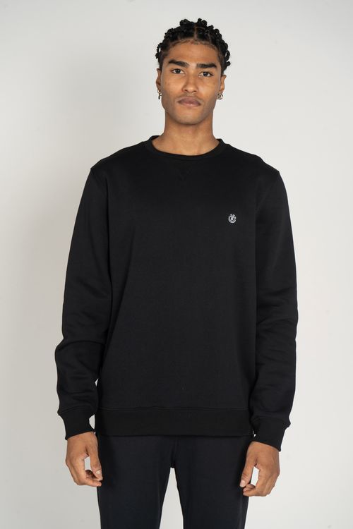 Moletom Element Care Emb Logo Chest Crew Preto