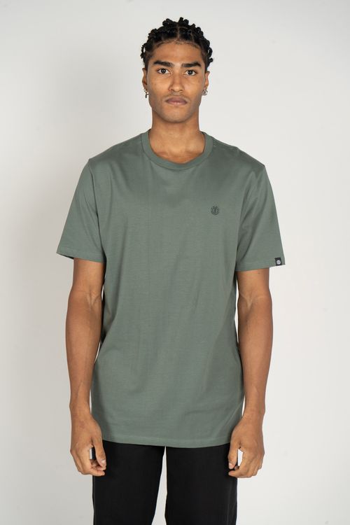 Camiseta Element M/C Mini Emb Verde Escuro