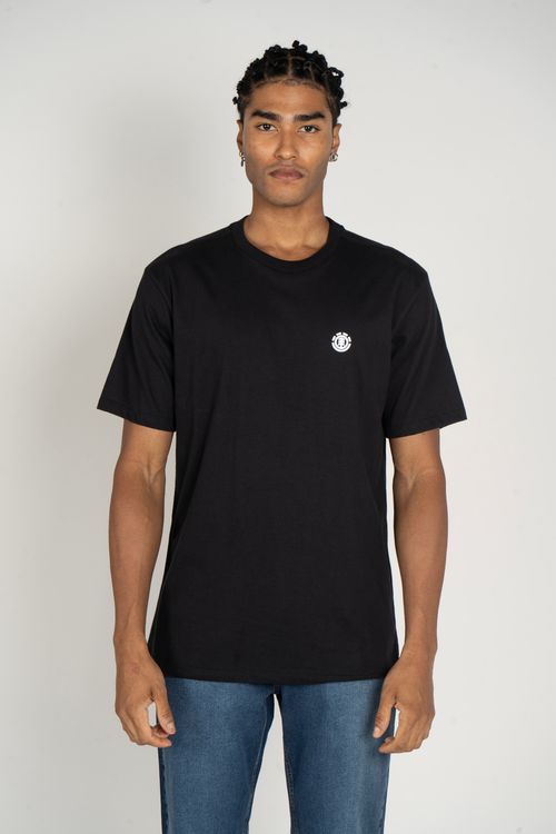 Camiseta Element M/C Basic Crew Preto