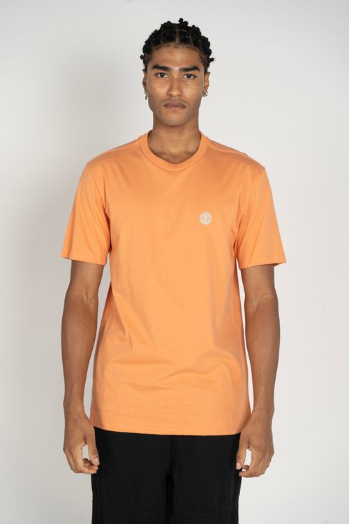 Camiseta Element M/C Basic Crew Laranja