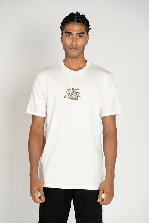 Camiseta Element M/C Skeleton Gang Snow White