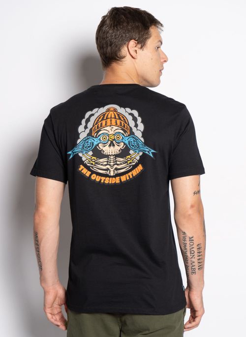 Camiseta Element M/C Birds Eye Preto