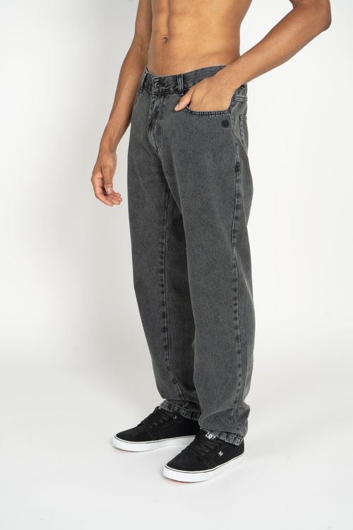 Calca Element Jeans Wide Denim Preto