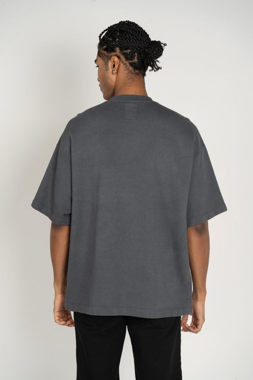 Camiseta Element M/C Special Skateboard Cinza Escuro