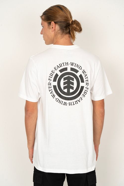 Camiseta Element M/C Seal Bp Branco