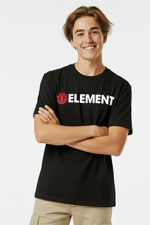 Camiseta Element M/C Blazin Tn Preto
