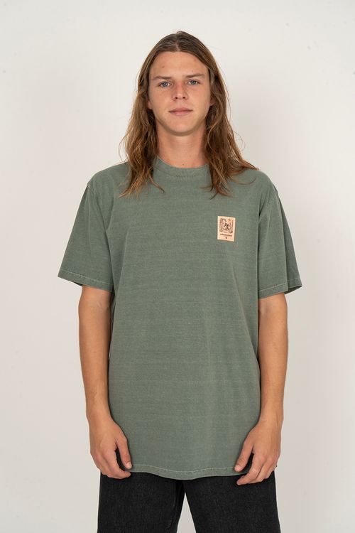 Camiseta Element M/C Big Foot Chest Verde