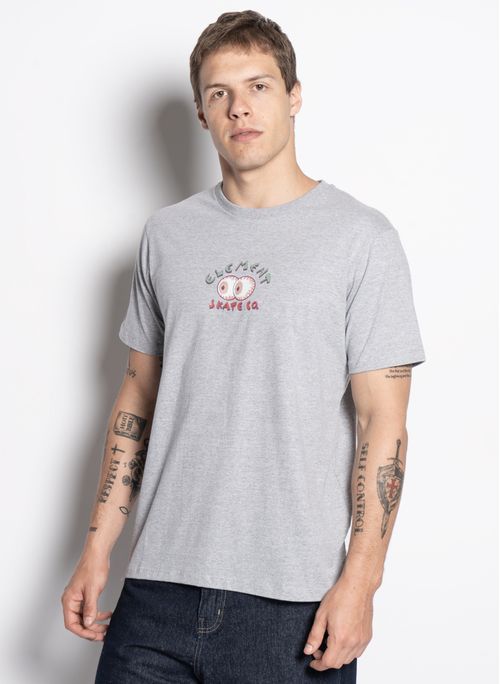 Camiseta Element M/C Squirrel Cinza Mescla