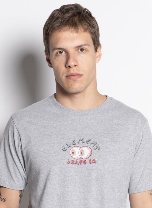 Camiseta Element M/C Squirrel Cinza Mescla