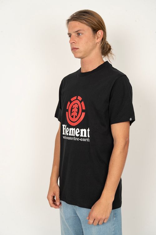 Camiseta Element M/C Vertical Preto