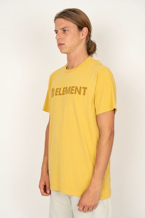 Camiseta Element M/C Blazin Mostarda