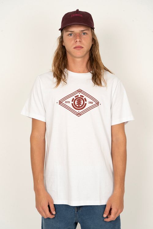 Camiseta Element M/C Estd 1992 Branco