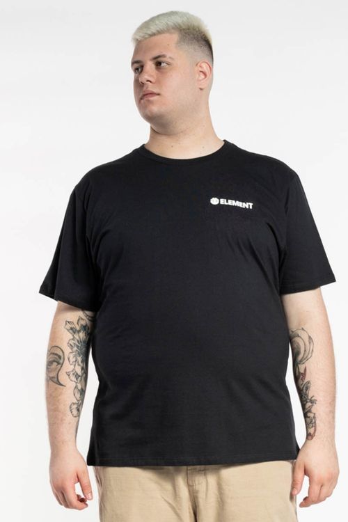 Camiseta Element Manga Curta Blazin Chest Plus Size Preto