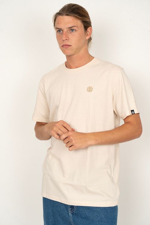 Camiseta Element M/C Mini Emb Areia