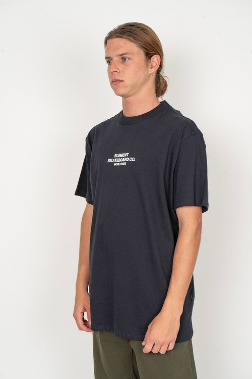 Camiseta Element M/C Skateboard Puff Marinho