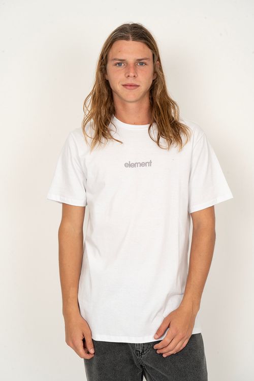 Camiseta Element M/C Simple Logo Branco