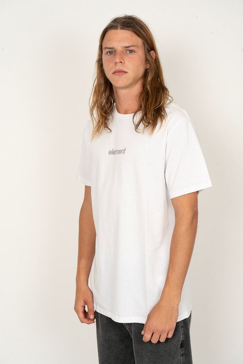 Camiseta Element M/C Simple Logo Branco