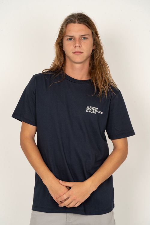 Camiseta Element M/C Motion Tree Marinho