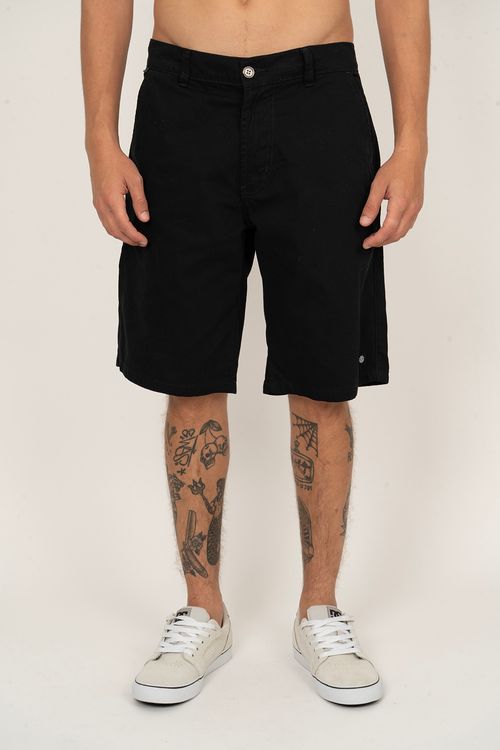Bermuda Element Chino Twill Preto