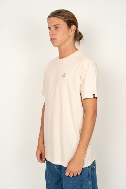 Camiseta Element M/C Mini Emb Areia