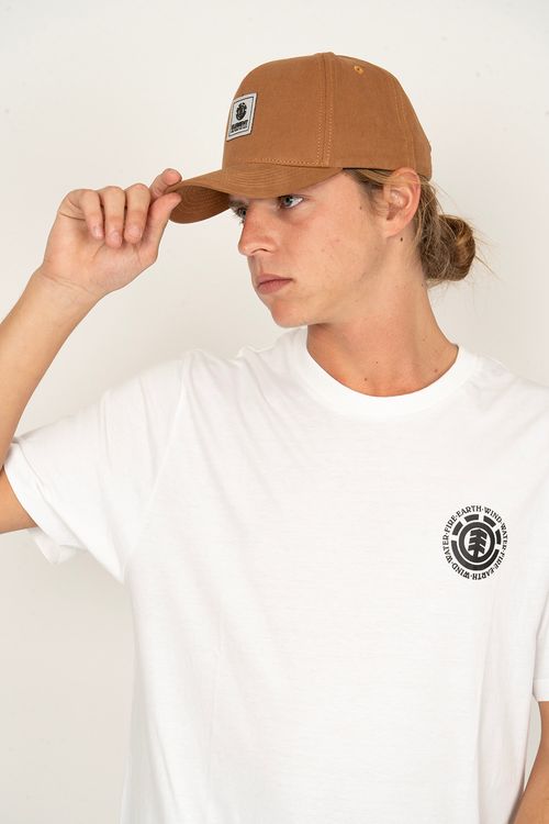 Boné Element Logo Classic Caqui Escuro
