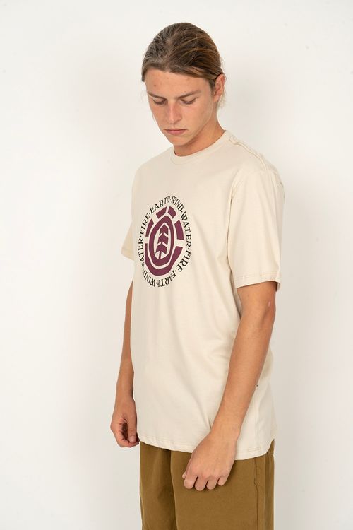 Camiseta Element M/C Seal Tn Areia