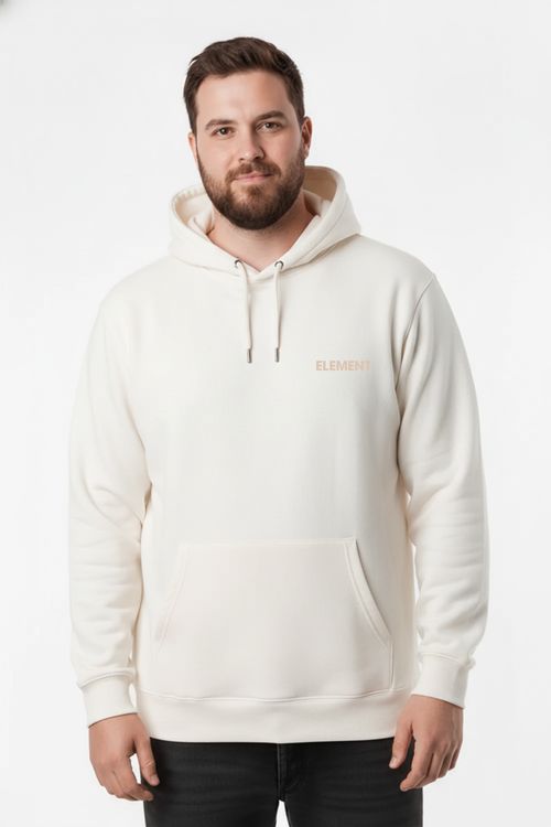 Moletom Element Fech 270G Blazin Chest Emb Ps Off White