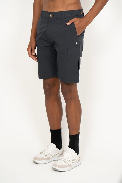 Bermuda Element Legion Classic Short Cinza Escuro