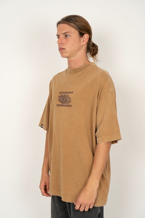 Camiseta Element M/C Cargo Caqui Escuro