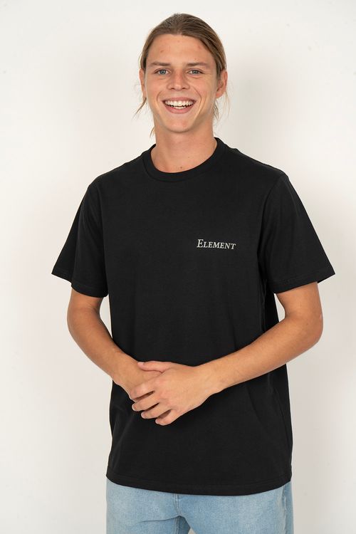 Camiseta Element M/C Open Hills Preto