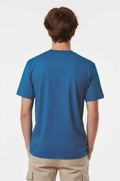 Camiseta Element M/C Flock Tn Azul