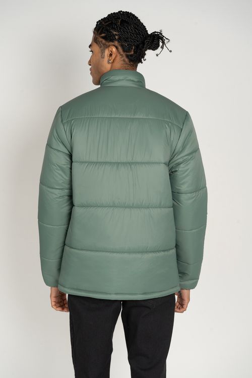 Jaqueta Element Puffer Skateboard Verde Militar