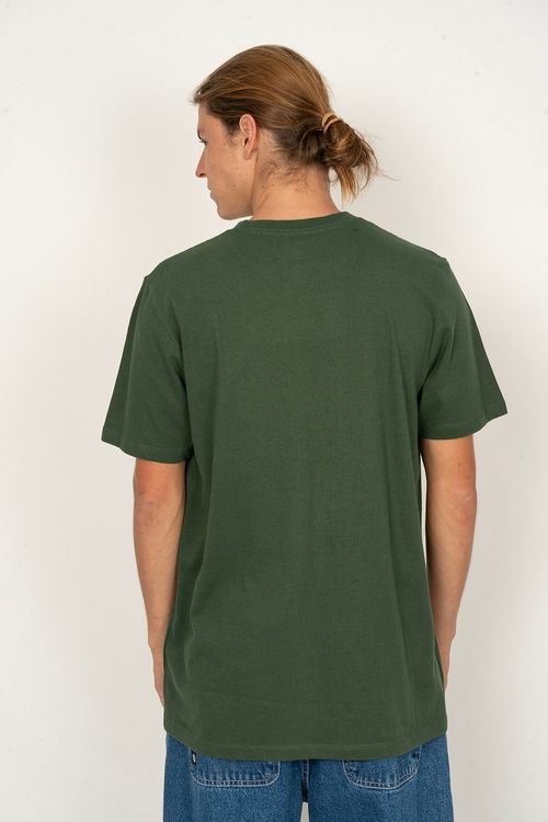 Camiseta Element M/c Mini Emb Verde Escuro