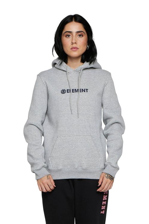 Moletom Element Fech New Blazin 305 Cinza Mescla