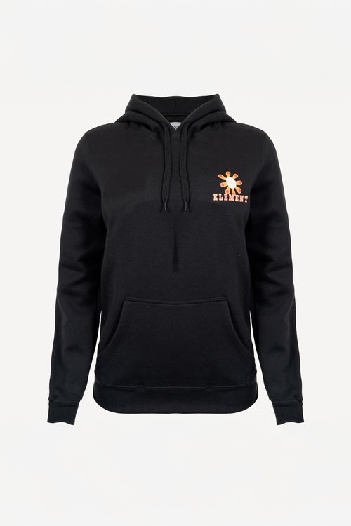 Moletom Element Fech Flowers Hoody 280 Preto