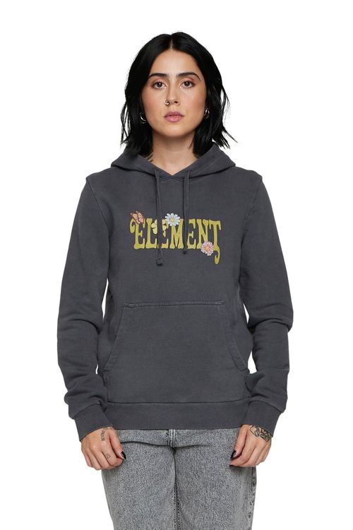 Moletom Element Fech Daylight Hoody 280 Preto