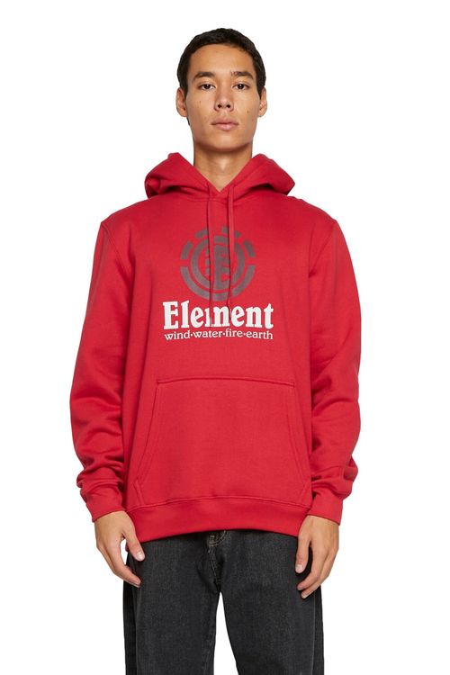 Moletom Element Fech Vertical 280 Vermelho