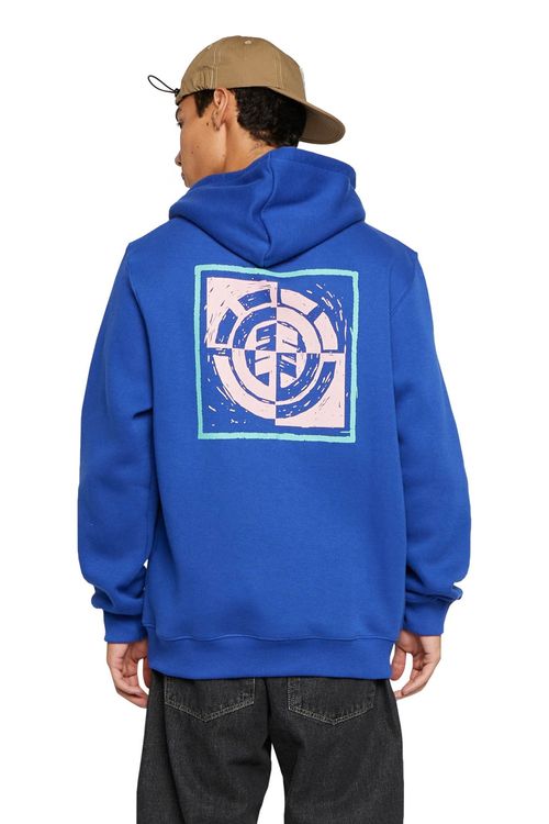 Moletom Element Fech Block 305 Azul