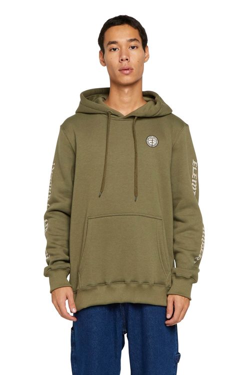 Moletom Element Fech Timber Jester Hoodie 305 Verde Militar