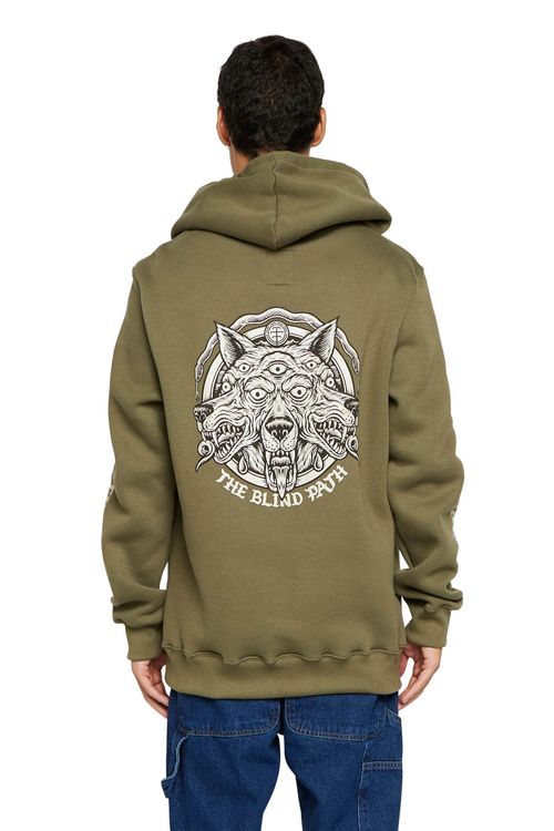 Moletom Element Fech Timber Jester Hoodie 305 Verde Militar