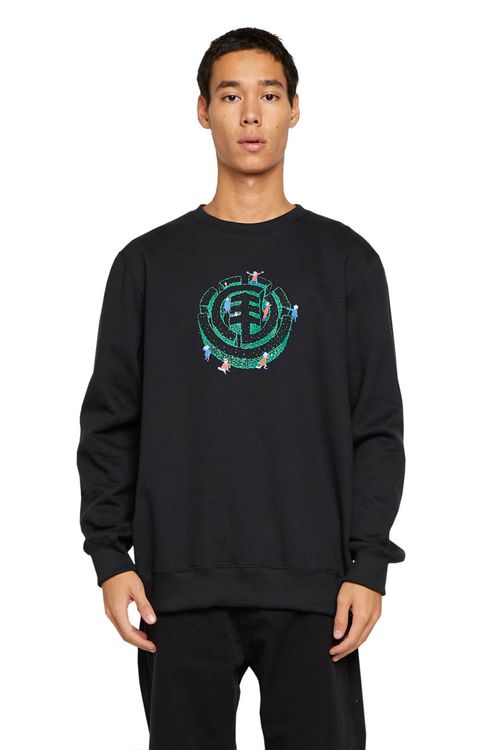 Moletom Element Care Maze 280 Preto