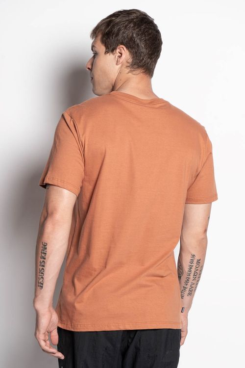 Camiseta Element M/C Blazin Chest Center Laranja