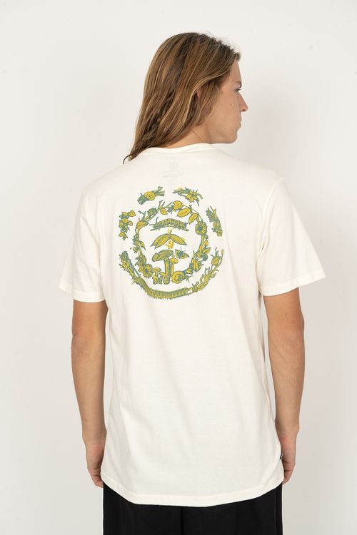 Camiseta Element M/C Bugs World Off White
