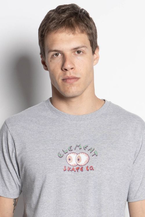Camiseta Element M/C Squirrel Cinza Mescla